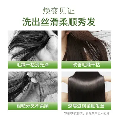 LAVGHR Hyaluronsäure Volumen-Shampoo und Conditioner, entfettend