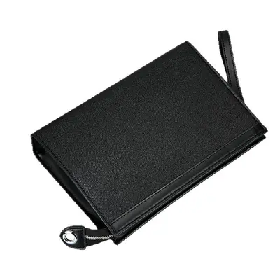 Men's Small Square Shoulder Bag with 10-inch Tablet Compartment - 5