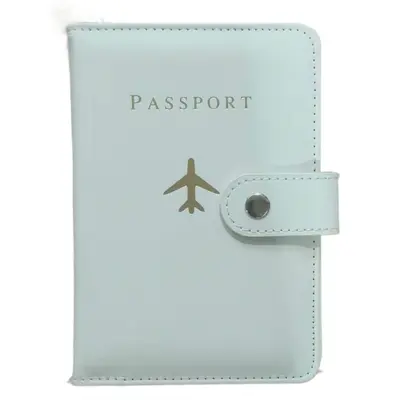 Sınır ötesi RFID pasaport tutucusu koruyucu deri çanta taşınabilir çok fonksiyonlu çoklu kart yuvası PU deri hırsızlığa karşı ve çizilmeye karşı koruma kartı tutucusu - 7