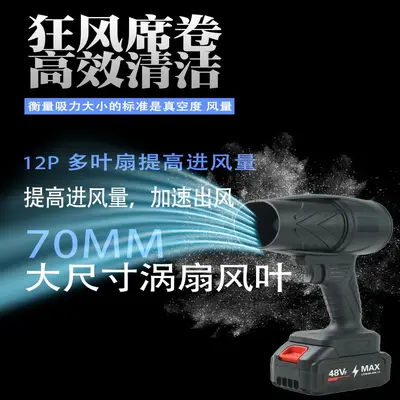 Turbo Ducted Fan, Industrial Lithium Battery Blower, High Power