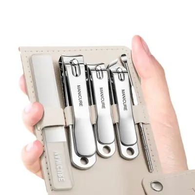 Nail care set 12-piece manicure and pedicure - 5