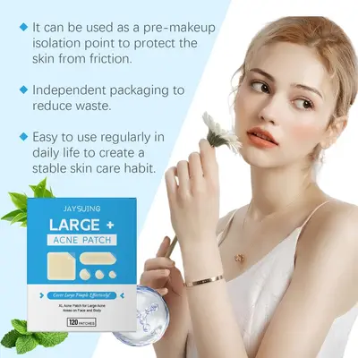 JAYSUING Pimple Acne Patch, Portable, Gentle Cleansing - 4