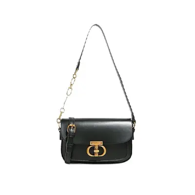 Classic Chain Small Square Bag, Melange Tone Underarm Bag - 6