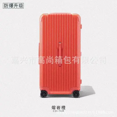 Large Capacity Suitcase, 360° Wheels, Zipper Travel Trolley Case - 11