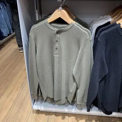URAZ Langarm-Sweatshirt aus Waffelstrick, Modell 465496 - 9