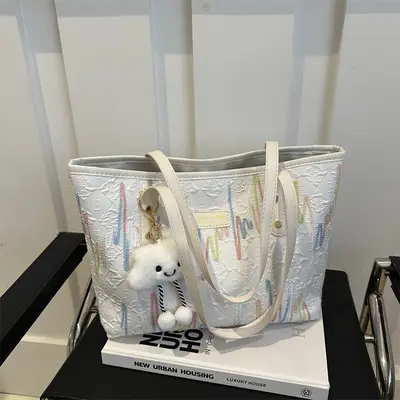 Women's Large-Capacity Tote Bag 2025, Minimal Style - 4
