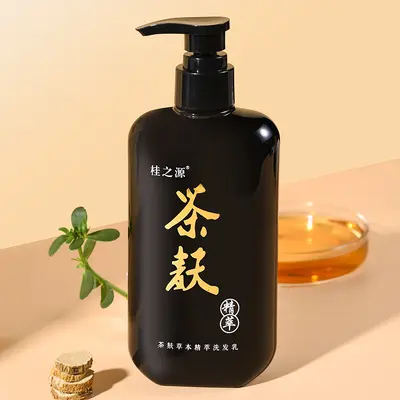 Guangxi Tea Dandruff Shampoo, Oil Control, Gentle Cream Cleanser - 7
