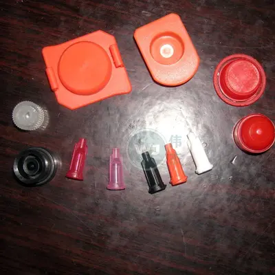 Glue Dispensing Barrel Plastic Plug with External Thread, Various Colors and Models - 5