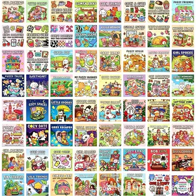 Malbuch und Kritzelbuch für Kinder, Kindergarten