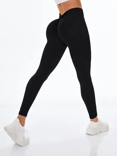Women's High-Waist Seamless Yoga Leggings, Butt-Lifting Quick-Dry Sports Pants