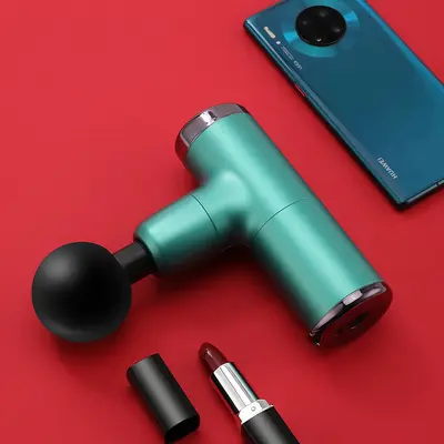 USB Mini-Massagepistole für Faszien und Muskelentspannung