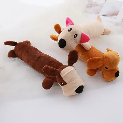 Игрушка для собак из хлопковой верёвки от производителя, прочная жевательная игрушка для щенков, игрушка-помощник при прорезывании зубов для собак малых и средних пород, например померанских шпицев, оптом - 2