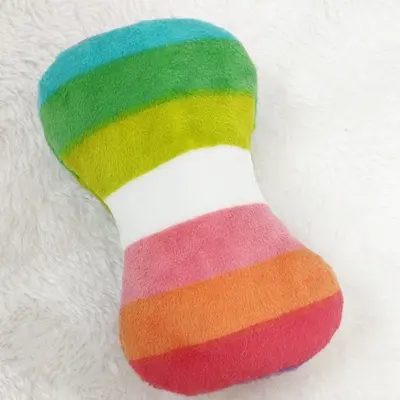 Chew-Resistant Plush Fruit Squeaky Dog Toy - 9