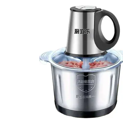 Electric meat grinder, stainless steel, multifunctional