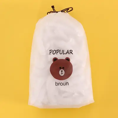 Toptan gıda sınıfı tek kullanımlık büyük mutfak ev tipi taze saklama örtüleri, paket başına 500 adet, çok amaçlı plastik streç örtüler. - 10