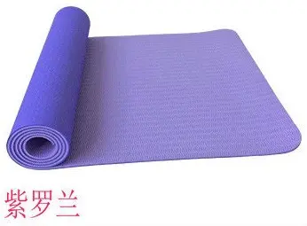 TPE Yogamatte, 6mm, Anfänger, zweifarbig