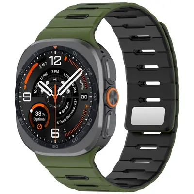 Магнитный силиконовый ремешок для Samsung Galaxy Watch Ultra2, магнитный ремешок для Samsung Ultra2 - 8