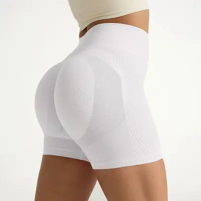 Women's Yoga Three-Quarter Shorts, Quick-Dry, High Elasticity - 10