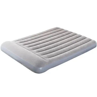 Single Foldable Inflatable Air Mattress for Home and Camping - 6