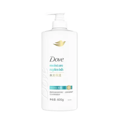 Dove Hydrating Moisture Shampoo, 400g or 600g, Deep Repair
