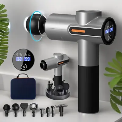 Mini Smart LCD Fascia Gun, Professional Electric Massager