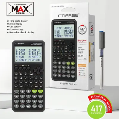 Cross-Border E-commerce Bestseller 991esplus2nd Scientific Calculator Function Calculator Student Exam 417 Functions