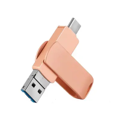 Telefon İçin 4'ü 1 Arada USB Bellek, Apple, Type-C, Android ve Bilgisayar Uyumlu - 9