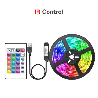 5V RGB LED Strip 5050, Bluetooth APP Control, USB, Self-Adhesive - 8