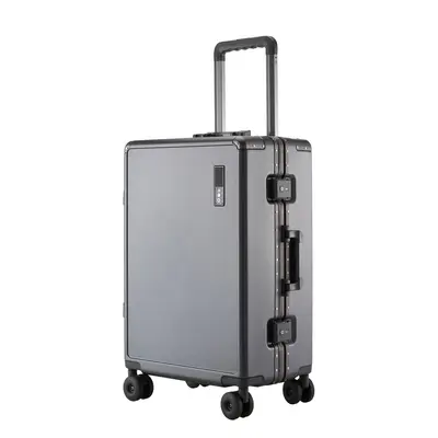 20 Inch Aluminum Frame Carry-On Trolley Suitcase with Silent Wheels - 6