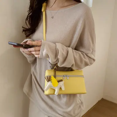 Korean-Style Small Square Crossbody Bag, 2026 Summer Model, Women's - 2