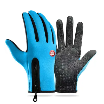 Touchscreen Winter Cycling Gloves, Waterproof, Windproof and Fleece-Lined - 8