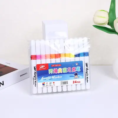 Acrylic-Marker-Set Lagerbestand, überlagerbarer Acrylmarker für Kinderzeichnungen und Graffiti, direkt vom Hersteller, Acrylic-Marker in Beuteln - 9