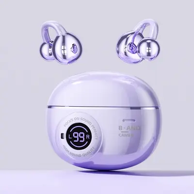 Ohrbügel-intelligente Bluetooth-Ohrhörer mit Knochenschall, Rauschunterdrückung - 13