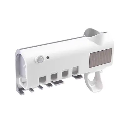 Smart UV Toothbrush Sterilizer with Holder and Toothpaste Squeezer - 6