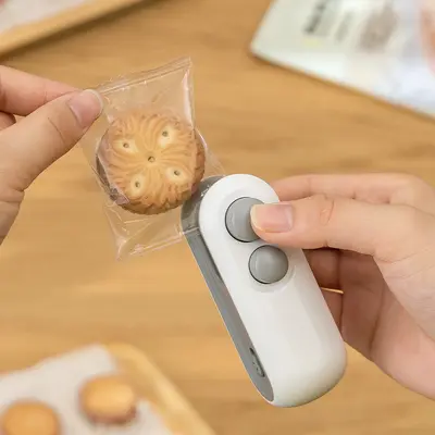 Vakum mühür makinesi, taşınabilir, el basmalı