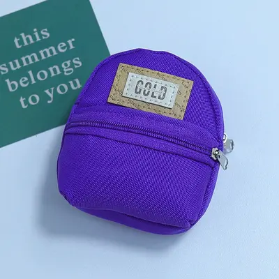 Colorful Coin Purse Pendant Portable Mini Storage Bag for Lipstick and Earphones - 7