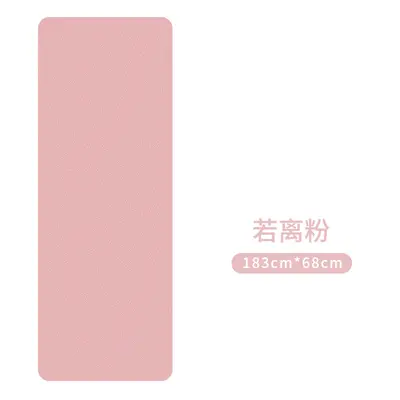 Matte PU Natural Rubber Yoga Mat, Non-Slip and Shock-Absorbing Fitness Mat - 8