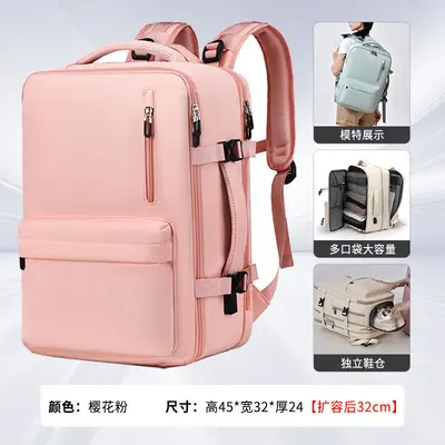 Fashion Men's Backpack, Waterproof Laptop Compartment, Large Capacity, Lightweight - 10