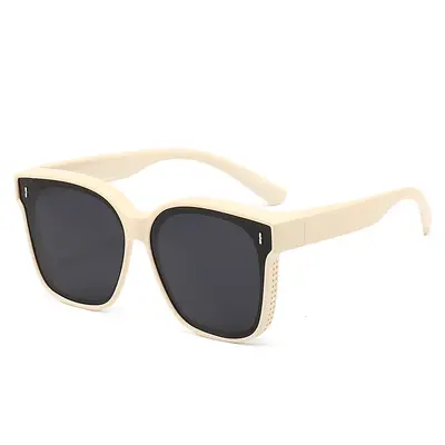 Clip-On Polarized Sunglasses, Fits Over Prescription Glasses, 2-in-1 - 13