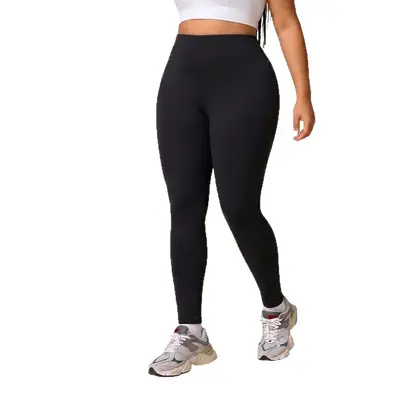 Damen-Yogaleggings, hochgeschnitten, Po-Lift, Große Größen
