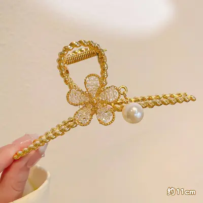 Haarklammer aus Metall mit Hai-Motiv, große Haarspange für den Hinterkopf, Internet-Star-Haarspange für Damen, Haarschmuck zum Großhandelspreis - 9