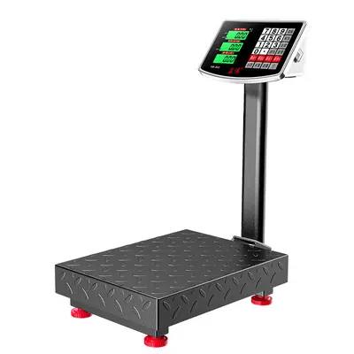 Extra large floor scale digital scale canteen gram weight bench scale commercial supermarket smart stand digital scale stainless steel