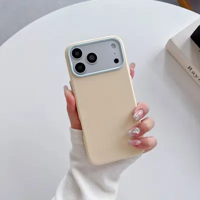 iPhone 17-18 Pro Max makaron jöle parlak dopamin kılıf