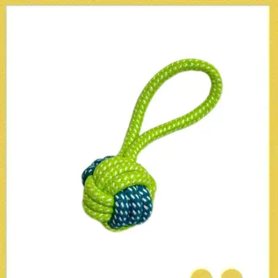 Dog Rope Toy, Durable Knot Ball Tug Rope for Puppies - 9