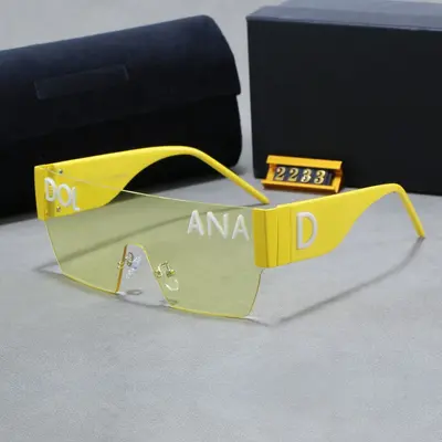 DG Monoscheiben-Sonnenbrille mit UV-Schutz, unisex - 11