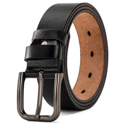 Neuer Herren-Vintage-Echtleder-Guertel mit Schnallenverschluss, Export-Grenzueberschreitung, bequeme Mode-Hosenguertel, direkte Fabrikversorgung, Lagerbestand verfuegbar - 7