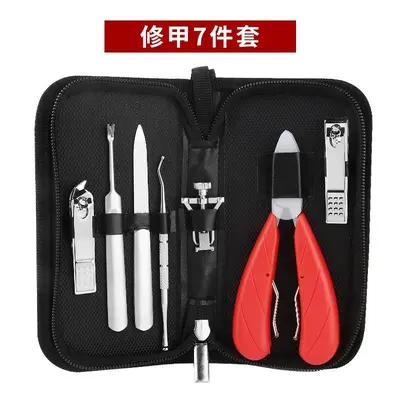 Pedikür seti, tırnak oluğu ve çivileme aracı, 3 parça - 10