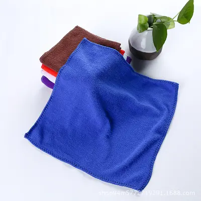 Faser-Geschenkhandtuch 25x25 cm, Werbegeschenk - 1