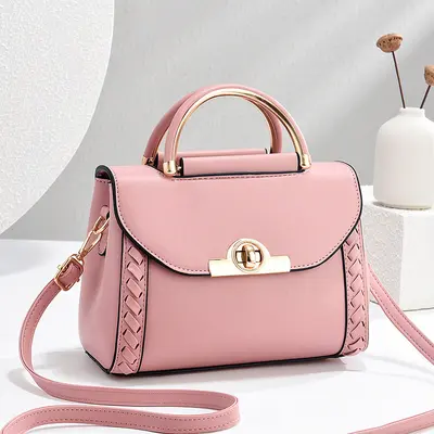 Small Square Women's Handbag, Elegant Crossbody Bag - 10