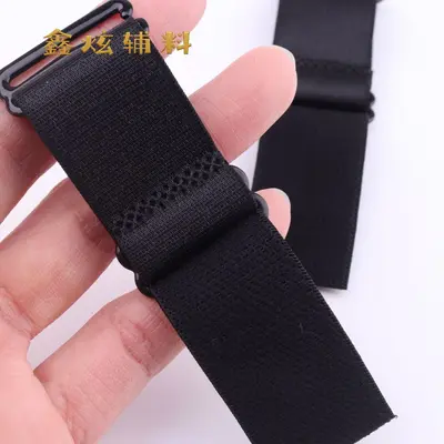 Adjustable Elastic Hat Strap, Colored, with Buckle, Accessory for Peaked Caps - 4